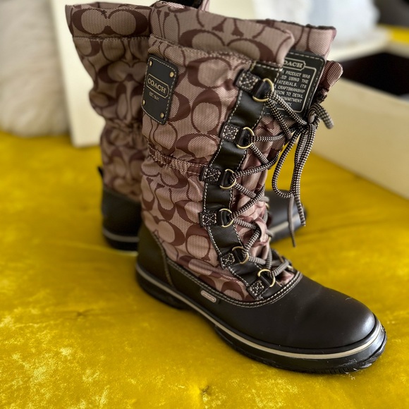 Authentic New Coach Boots size 7 - Picture 7 of 7